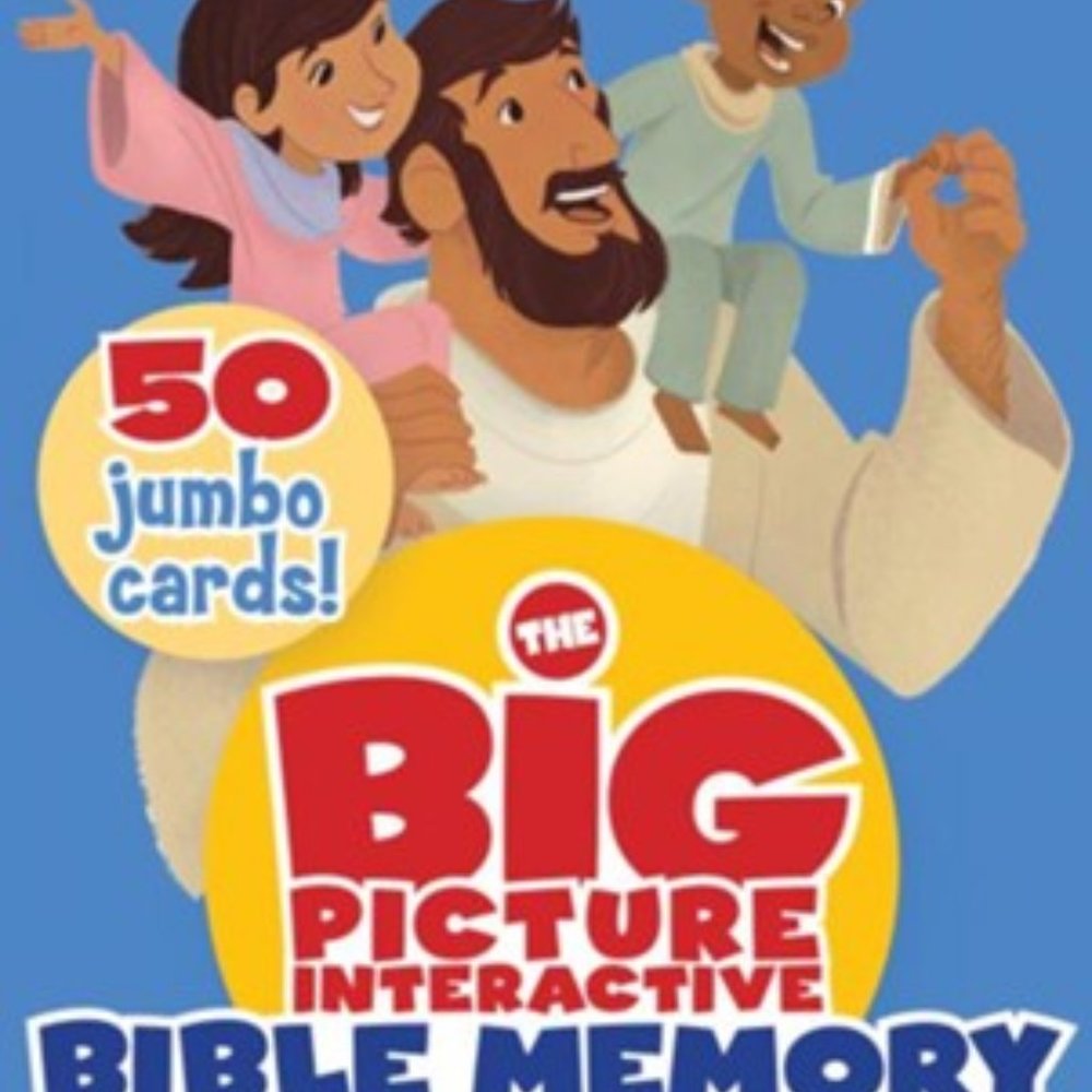 New Big Picture Bible Memory Match Card Game